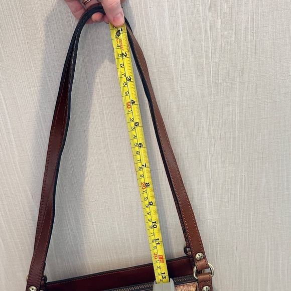 Patricia Nash Tan and Brown Shoulder Bag - Picture 16 of 16